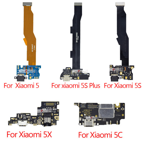 1pcs USB Charging Jack Plug Socket Connector Charge Dock Port Flex Cable  For Xiaomi Mi 5 5S Plus 5X Mi 5 5S Plus ► Photo 1/6