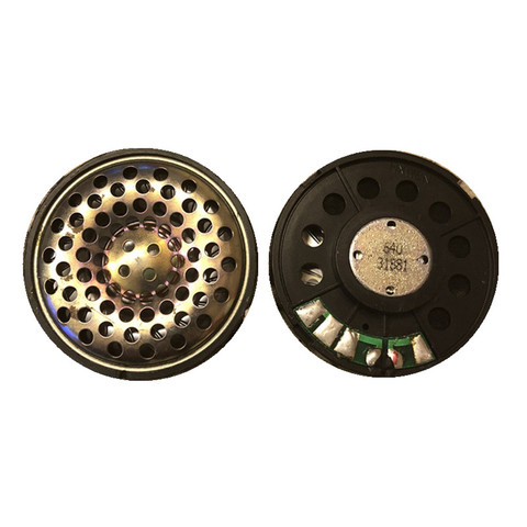 Awesome sound DIY 53mm Speaker 60 Ohm steel cover disassembled unit from headphones ► Photo 1/6