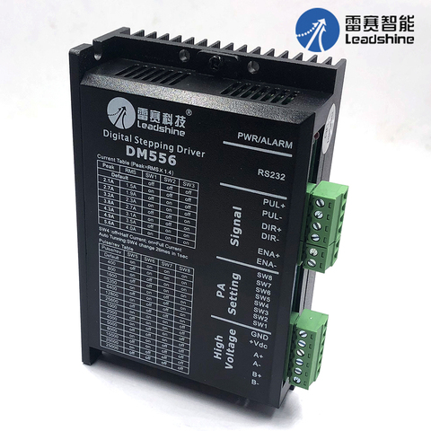 Original Leadshine DM556  DM556S DM556(V3.0) M556C M556C-24V NEMA17 Stepper Motor Drive NEMA23 Stepper Motor Driver ► Photo 1/5