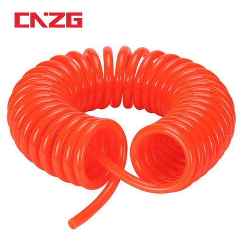 3M 6M 9M 12M 15M Pneumatic Polyurethane  Air Compressor Hose Tube High Pressure  8*5mm 10*6.5 12*8mm Telescopic Spiral Pipe Tool ► Photo 1/6