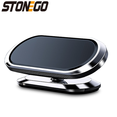 STONEGO Metal Magnetic Phone Holder 360 rotating Car Phone Holder Stand Zinc Alloy Magnet Car Support Mount cellphone holder ► Photo 1/1
