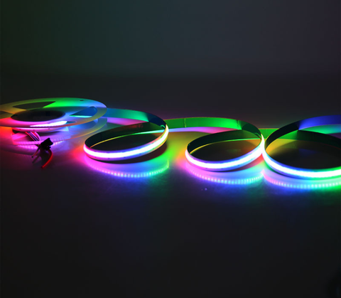 COB/FOB Full color Strip(Same as SK6812)  RGB smart dream color magic Digital 5V Addressable LED Strip ► Photo 1/6