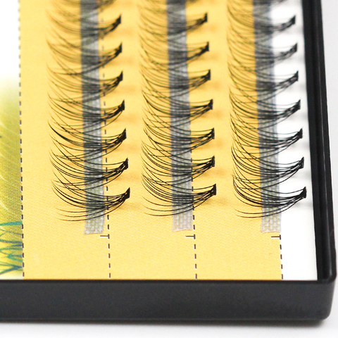 Grafting World Nesura Eyelashes 10D Individual Eyelash Russia Volume Eyelash Premade Fan False Mink Eyelash Mkae Up Tool ► Photo 1/6