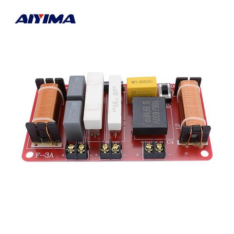 AIYIMA 1Pc Audio Speaker Frequency Divider 400W Tweeter Bass 2 Way Crossover Stage KTV Professional Sound Speaker Fliter ► Photo 1/6