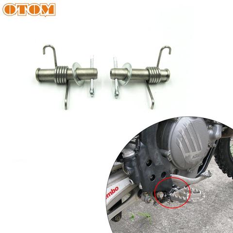 OTOM New Foot Pegs Mount Kit Pins Motorcycle Footrest Pedal Pads Bolt For KTM SX XCF XCW EXC EXCF Husqvarna TE FC FX 250 450 530 ► Photo 1/6