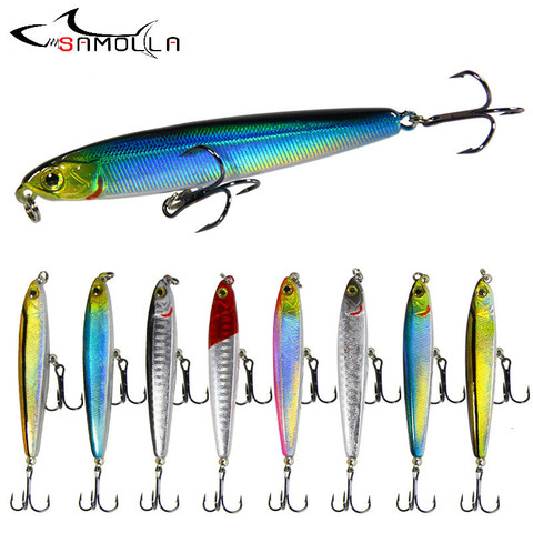 Pencil  Fishing Lure Weights 14-18g Long Throw Isca Artificial Sinking Pencil Die Fly Hard Bait Fishing Lures 2022 Fish Bait ► Photo 1/6