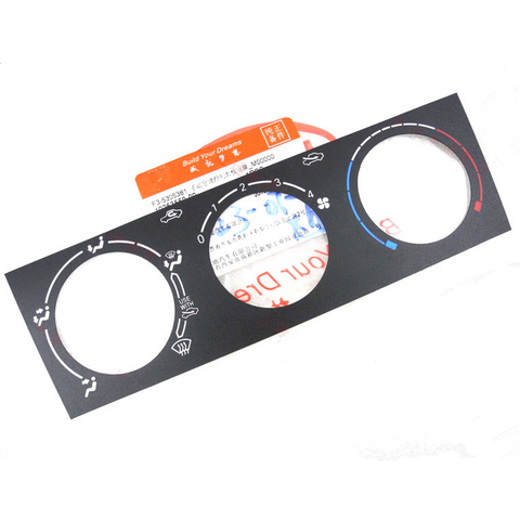 Air conditioner control panel film for BYD F3 F3R Wind Heating switch sticker Central control gear switch sticker F3-5305381 ► Photo 1/3