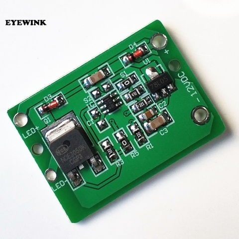 12V Capacitive Touch Switch Sensor Module Push Button Touching Key Module Jog Latch With Relay DC 6-20V 3A ► Photo 1/2