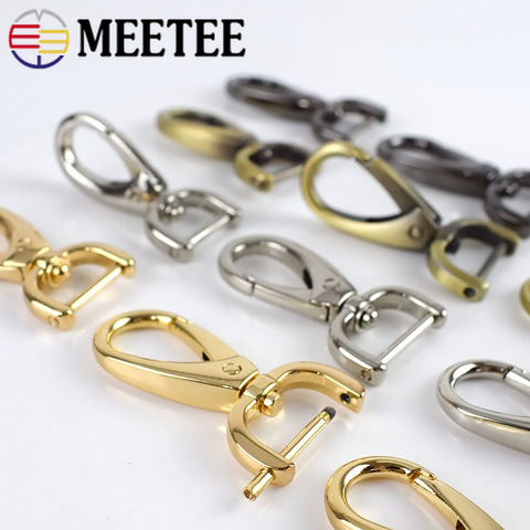 2pcs 16/20/25/38mm Metal Buckles Removable Lobster Carbiner Dog Collar Keychain Swivel Trigger Clips Snap Hook DIY Accessories ► Photo 1/6