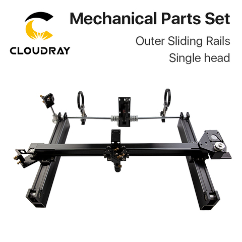 Cloudray Mechanical Parts Set 900mm*600mm Single Double Head Laser Kits External Slide DIY CO2 Laser 9060 CO2 Laser Machine ► Photo 1/6