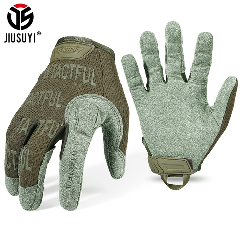 JIUSUYI Tactical Gloves Full Finger Glove Men Mittens Army Military Paintball Airsoft Shooting Cycling Breathable Microfiber New ► Photo 1/6