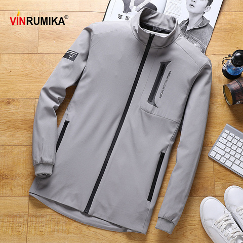 Super Large Size L-9XL Coats 2022 Spring Men's Good Quality Casual Brand Gray Jackets Autumn Male Black Windproof Coat Outerwear ► Photo 1/6