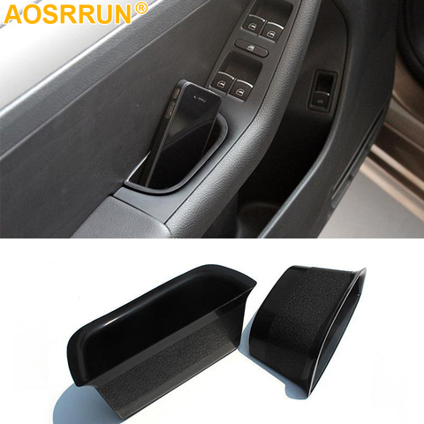 For Volkswagen VW Jetta MK6 2011 2012 2013 2014 Car door armrests storage box Car Accessories ► Photo 1/3