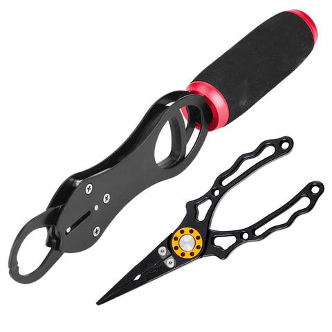 Fishing Pliers/Fishing Griper Aluminum Alloy Hook Remover Fishing Tools Line Cutter Multifunctional Knot Fishing Equipment ► Photo 1/6