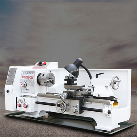 Small Lathe Multifunction Machine Tool Household 220v Industrial Grade Small Lathe Desktop Large Hole Desktop Ordinary Lathe ► Photo 1/6