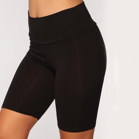 Women Solid Color High Waist Shorts Stretchy Seamless Slim Cycling Shorts Energy Seamless Leggings Gym Girl leggins ► Photo 1/6