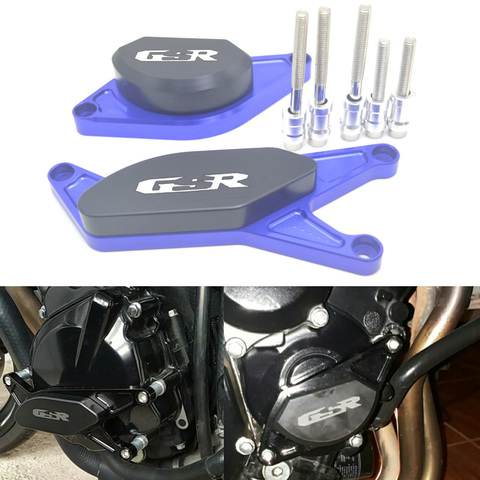 for SUZUKI  GSR750 GSR600 GSR400 GSR 400 600 750 CNC Completo Motor Crash Pads Quadro Sliders Protector ► Photo 1/6