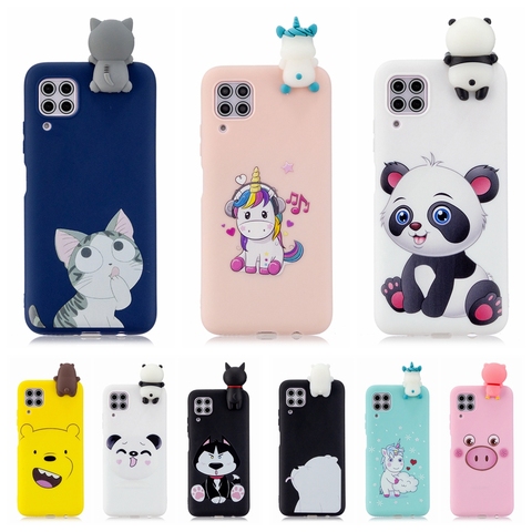 Honor 9A 9S 9X Case on for Huawei P Smart Pro 2022 Y6S Y9S Case 3D Kawaii Unicorn Panda Cover for Funda Huawei P30 P40 Lite 2022 ► Photo 1/6