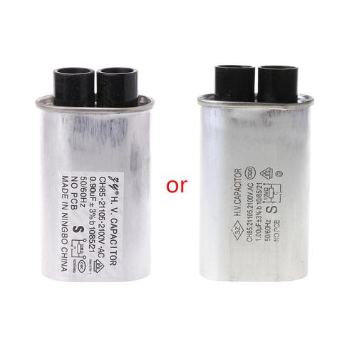 AC 2100V Microwave Oven High Voltage HV Capacitor 1.00uF Replacement Universal ► Photo 1/6