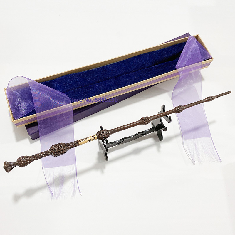 Details about   Harry Potter 28 Kind Of  Metal Core Magic Wand Sirius Box with Wand Stand Gift
