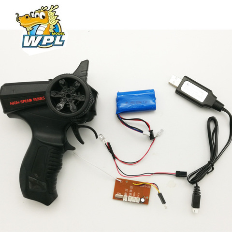 WPL B14K B24K B16K B36K C14 C24K Original Full Scale Remote Controlller KIT Version Universal 2.4G Receiver Lipo Battery Charger ► Photo 1/6