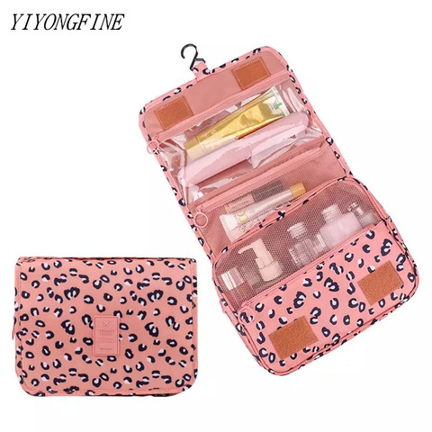 2022 Women Makeup Bag Large Capacity Waterproof Toiletries Bag Grooming Kit Makeup Organizer Bag Bathroom Washing Hanging Bag ► Photo 1/6