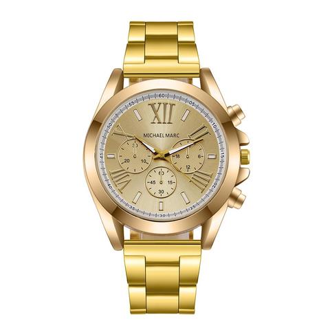 Gold Silver Stainless Steel Fashion Women Watches New Brand 2022 Luxury Ladies Wristwatches Rome Female Quartz Watch Gifts Clock ► Photo 1/6