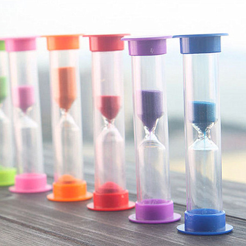 Colorful Hourglass Sandglass Sand Clock Timers Sand Timer Random Colors 1 minute /2 minutes /3 minutes ► Photo 1/6