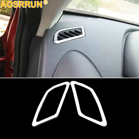 Air conditioner outlet ABS Chrome sequins cover For Nissan Qashqai 2011 2012 2013 2014 J10 ► Photo 1/1