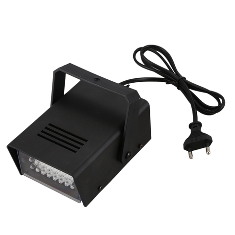 Mini LED Strobe Stroboscope Blitzer White Light Effect AC 100-240V Disco Stage ► Photo 1/6