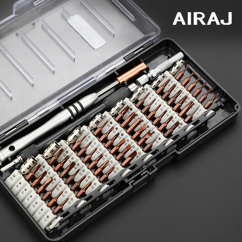 AIRAJ Screwdriver Set Precision Screwdriver Torque Multi-specification S2 Batch of Laptop Manual Repair Tools With Storage Box ► Photo 1/6