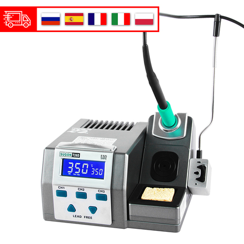 SUGON T26D Soldering Station Lead-free 2S Rapid Welding Rework Station For JBC Soldering Iron Tip BGA PCB IC Repair Solder Tools ► Photo 1/6
