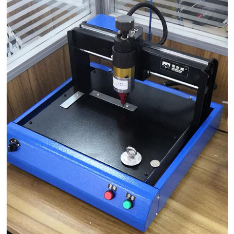 Portable Stainless steel metal printer cnc router 3020 electric marking engraving machine for nameplate cutting plotter code ► Photo 1/6