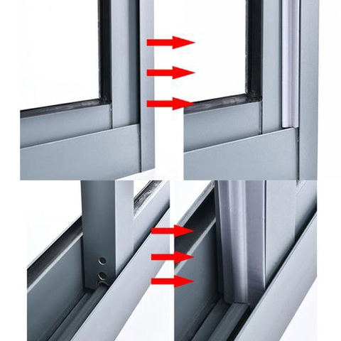NEW 4/8/12pcs Self-Adhesive Window Sealing Strip Soundproof Windproof Dustproof Sealing Strips ► Photo 1/6