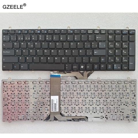 Spanish Keyboard for MSI GP60 GP70 CR70 CR61 CX61 CX70 CR60 GE70 GE60 GT60 GT70 GX60 GX70 0NC 0ND 0NE 2OC 2OD 2PC Latin LA SP ► Photo 1/4