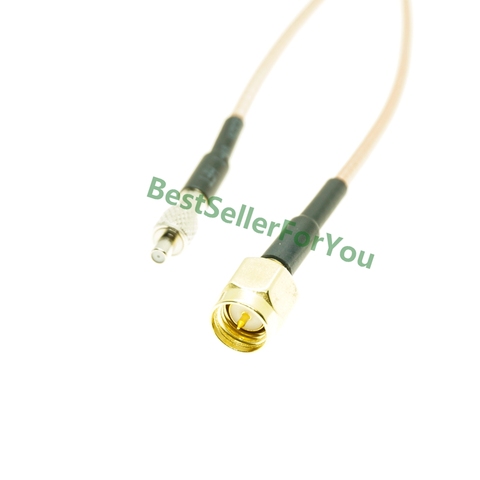 TS9 Female Jack To SMA Male Plug Straight RG316 Coaxial Pigtail Cable Assembly Extension Cables ► Photo 1/2