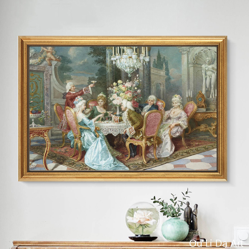 Eugenie De Montijo By Franz Xaver Winterhalter Portrait Oil Painting On  Canvas Wall Art Poster And Print Picture For Living Room - Painting &  Calligraphy - AliExpress