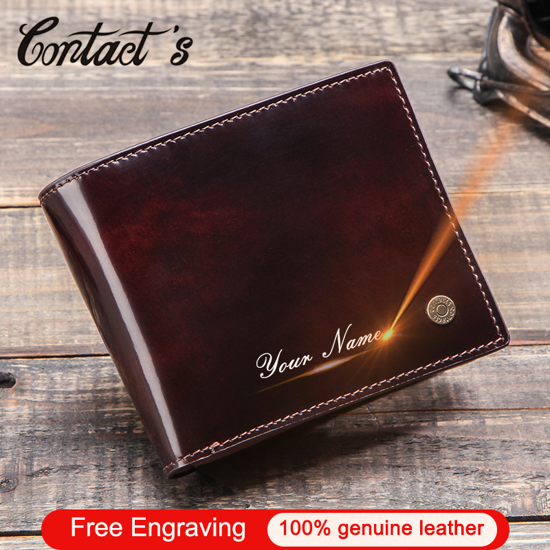 Top Quality Genuine Cow Leather Wallet Men Hasp Design Short Purse With  Passport Photo Holder For Male Clutch Wallets Engraving - AliExpress