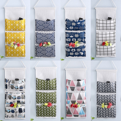 Storage Bags for Home Dries Small Things Clothes Hanging Pockets Organizer Rangement Chambre Organisateur Closet Hanger ► Photo 1/5