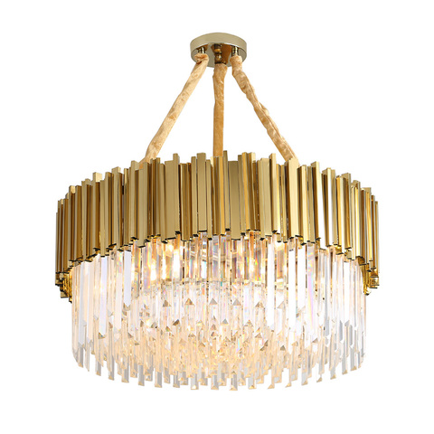 Modern Crystal Gold Chandelier Lighting LED Lamp Living Room Bedroom Decor Chandeliers Kitchen Island Indoor Light Fixtures ► Photo 1/6