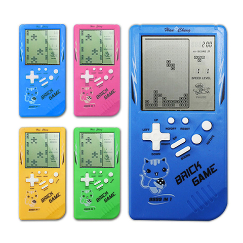 Retro mini handheld game players classic electronic games hand held console  tetris game Child Puzzle gaming console toys Gift ► Photo 1/6