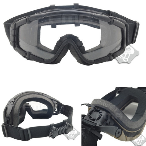 TBFMA  Regulator OK Goggle With Fan Tactical Airsoft Paintball Combat Protective BK/DE ► Photo 1/6