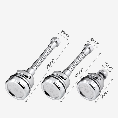 Kitchen Shower Faucet Tap 3 Level Adjusting 360 Rotate Water Saving Bathroom Shower Faucet Nozzle Filtered Faucet Accessories ► Photo 1/6