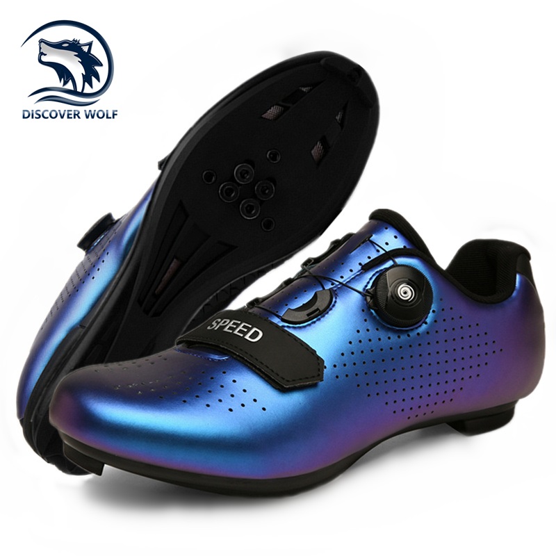 Ultralight MTB Cycling Shoes Men Racing Road Bike Bicycle Athletic Sneakers New 