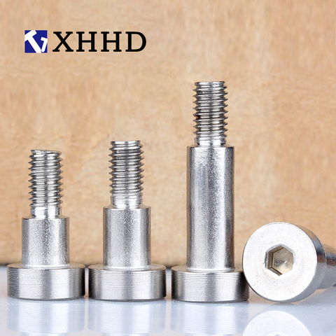 M3 M4 M5 M6 M8 M10 Grade 304 Stainless Steel Hex Hexagon Socket Cap Head Shoulder Roller Bearing Screw Bolt High Tensile ► Photo 1/6