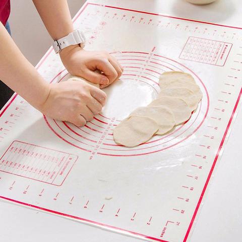 7 Sizes Non-Stick Silicone Baking Mat Pad Baking Sheet Glass Fiber Rolling Dough Mat Cookie Macaron Baking Mat Pastry Tools ► Photo 1/6