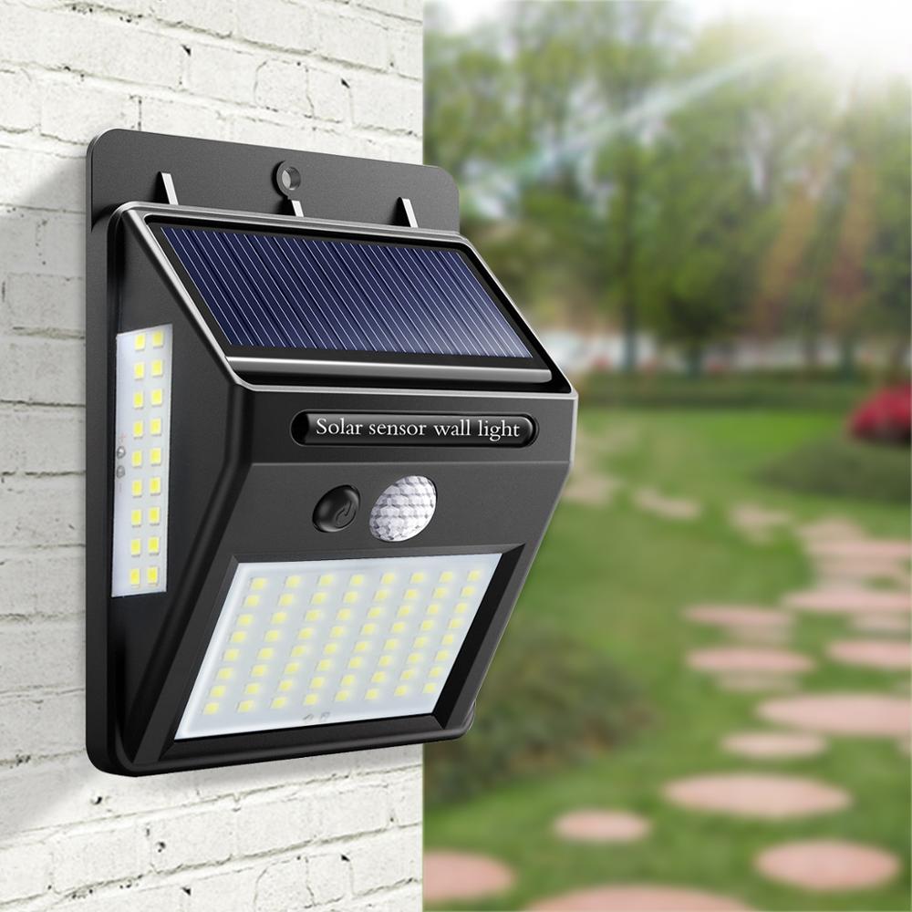 Solar LED Wall Lamp Motion Sensor Separable Light Waterproof Outdoor Garden Yard 