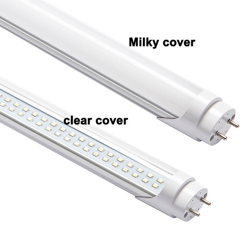 Led Light T8 Fluorescent Tube 4ft Double Line Split Plastic Led Tube Lamp 1200mm 25W 28W 5ft 1500mm 36W AC100-277V Input ► Photo 1/1