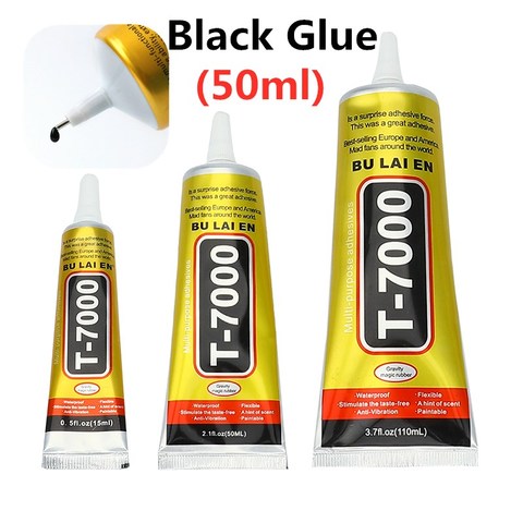 T7000 50ml Glues Multipurpose Adhesives Super Glues  Black Liquid Epoxy Glues For DIY Crafts Glass Phone Case Metal Fabric ► Photo 1/6