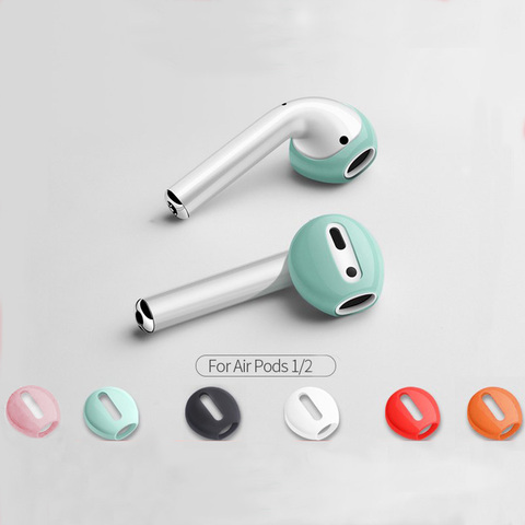 Ear pads for Airpods free buds3 pro Wireless Bluetooth iphone earphones silicone ear caps earphone case earpads eartips 2pcs ► Photo 1/6